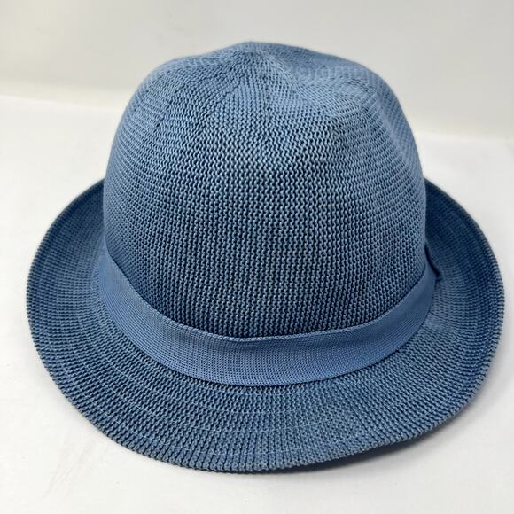 Pierre Cardin Montique Hats Men One Size Blue 100% Polyester Summer Fedora Hat - Picture 6 of 9
